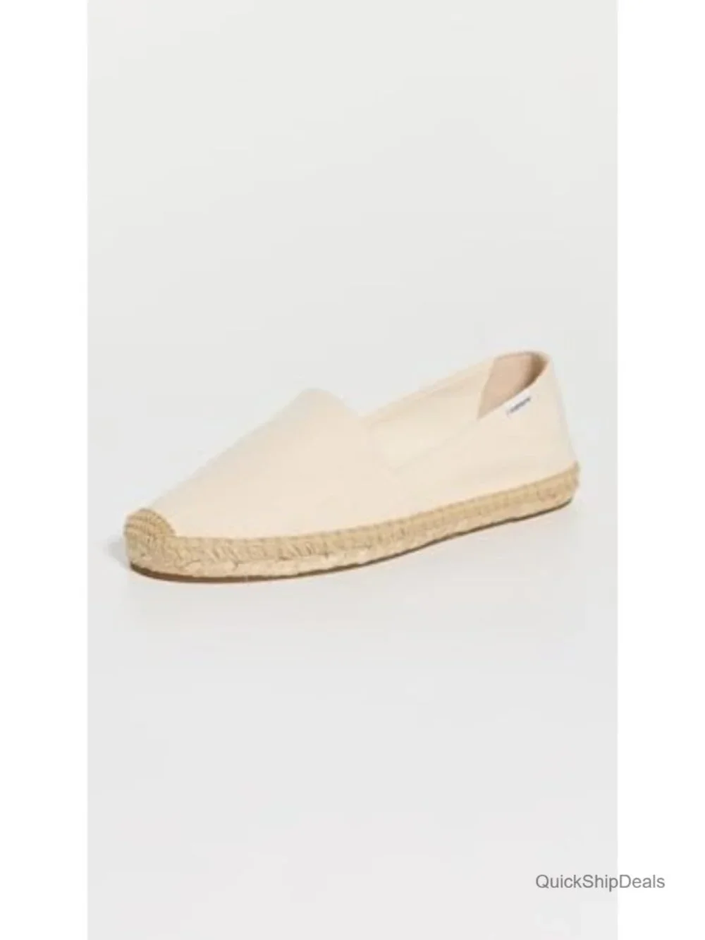 Women's Espadrilles Canvas Rubber Sole Slip-On Casual Loafers